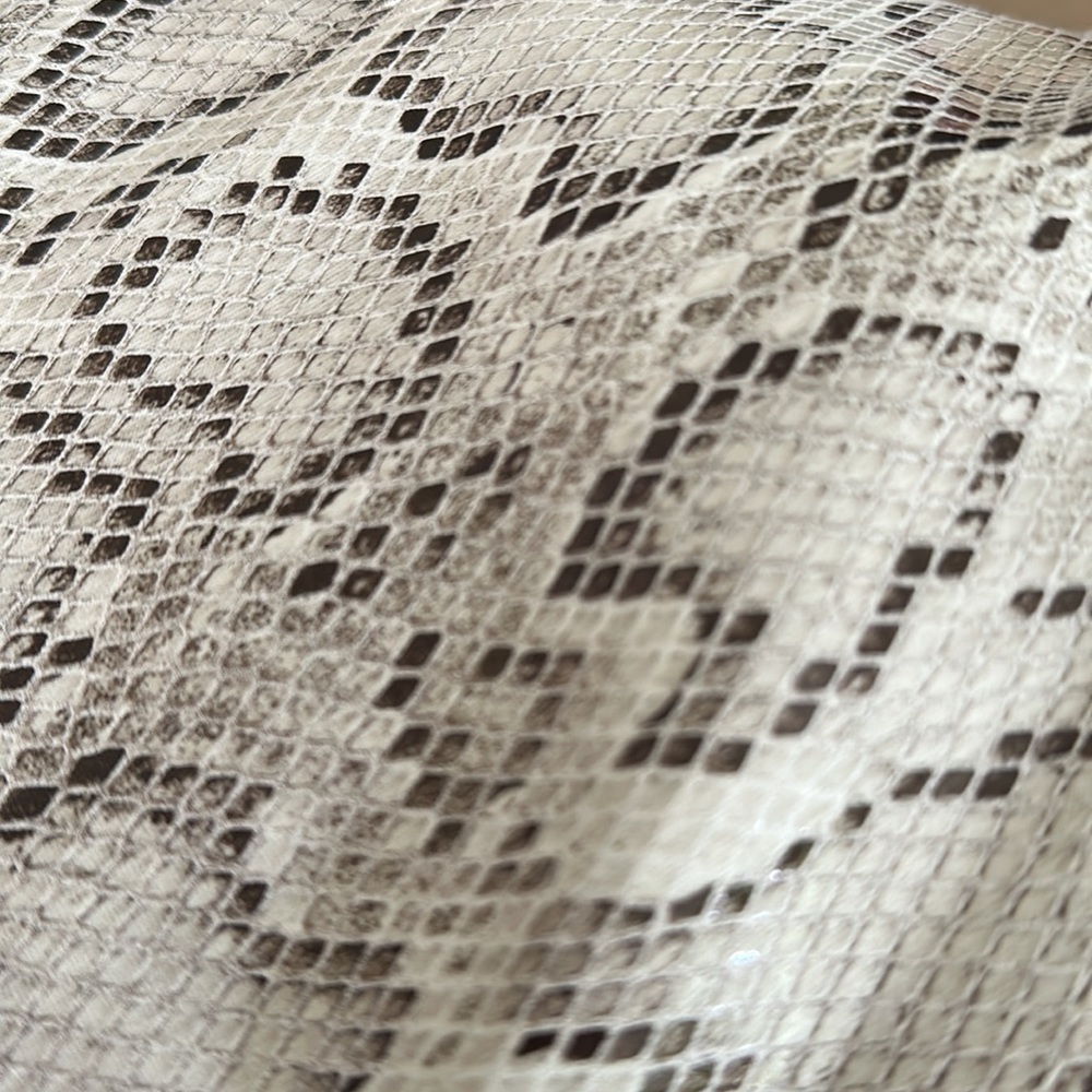 En Saison
Snake Print Faux Leather Mini Skirt - Picture 5 of 5